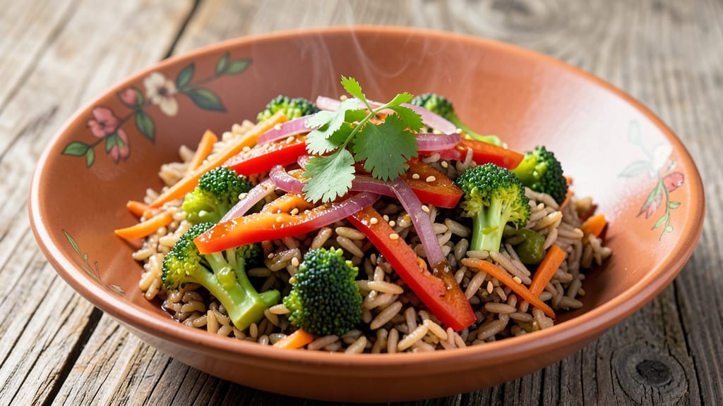 Brown Rice and Mixed Vegetables Recipe: One-Pot Meal Prep Masterpiece