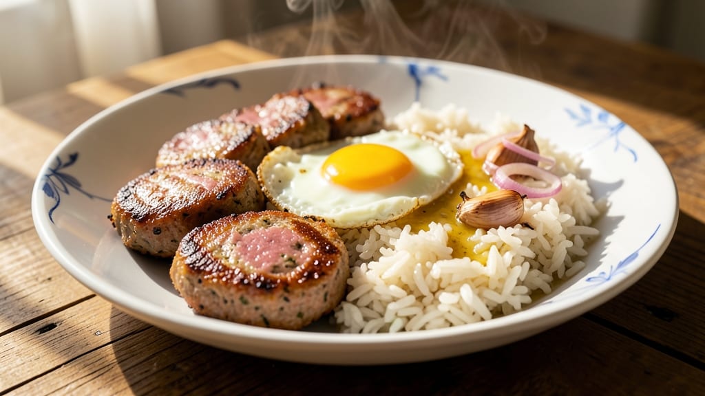 Breakfast Sausage And White Rice Recipe: Savory Morning Bowl With Crispy Edges