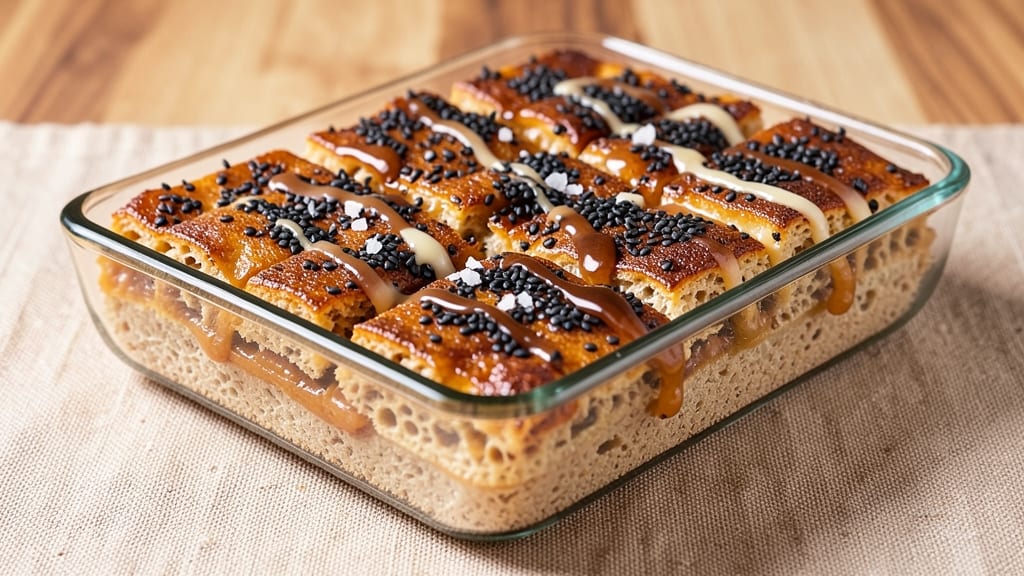 Black Sesame Seed Rice Krispie Treats Recipe: Nutty Crunch and Silky Sweetness in One Bite