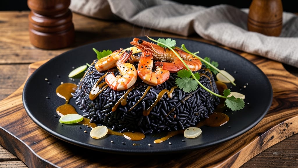 Black Rice and Shrimp Recipe: Nutrient-Packed Protein Bowl with Umami Zing