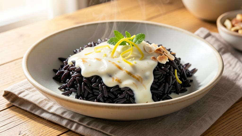 Black Rice and Coconut Milk Recipe: Fragrant One-Pot Creaminess With Earthy Depth
