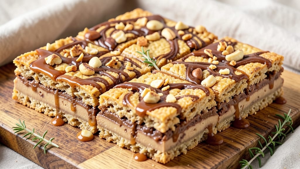 Butterscotch Peanut Butter Rice Krispie Treats Recipe: Nutty-Caramel Clusters With Gooey Marshmallow Magic