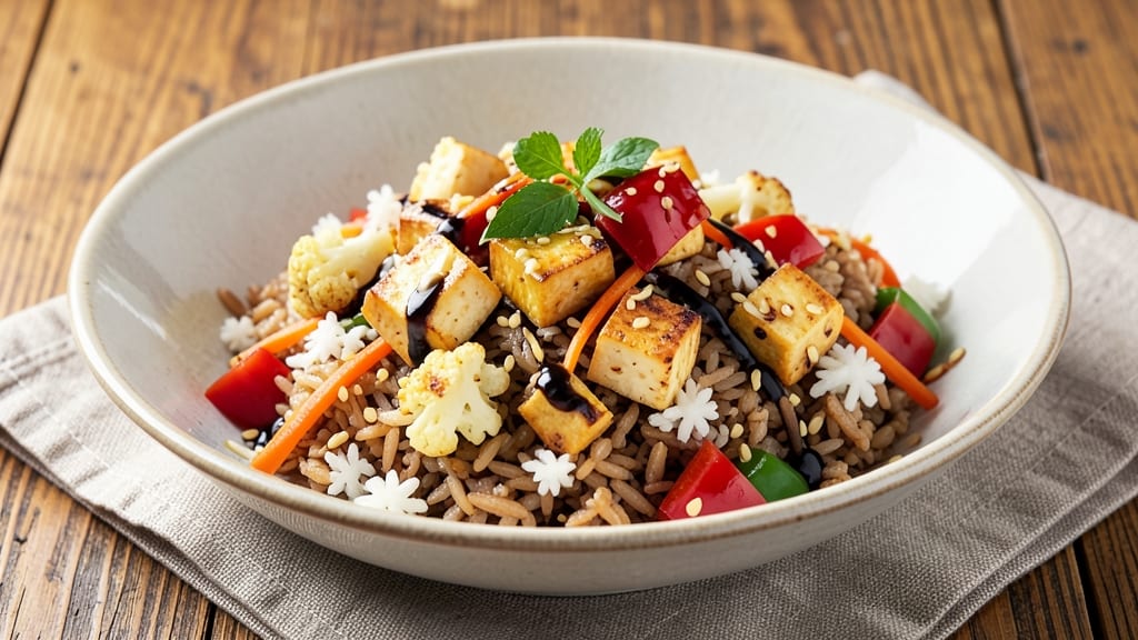 Cauliflower Stir-Fried Rice Recipe: Crispy Rice and Veggie Bites in 15 Minutes