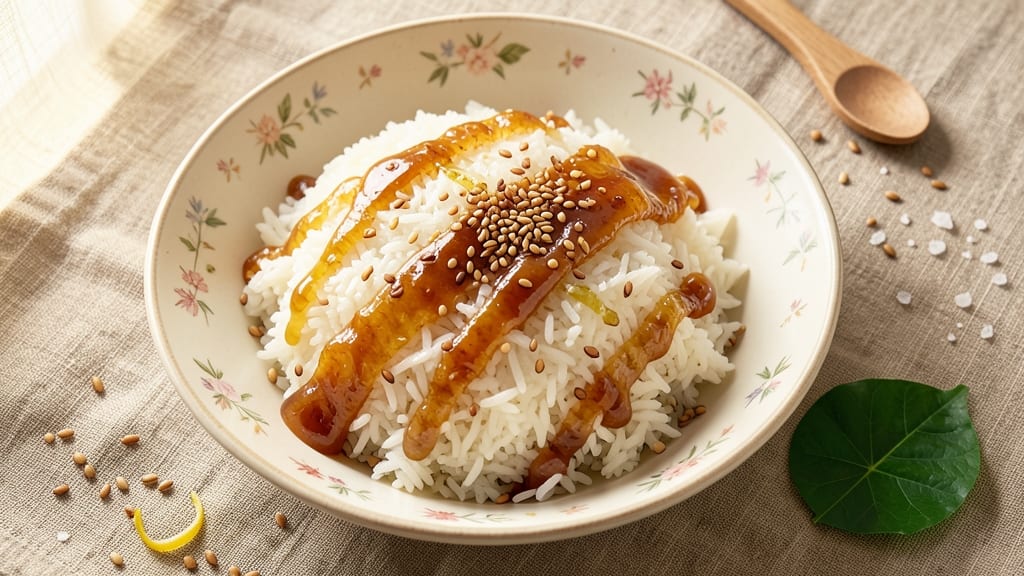 Calrose Sticky Rice Recipe: Fragrant Jasmine Rice With Toasted Sesame Bite