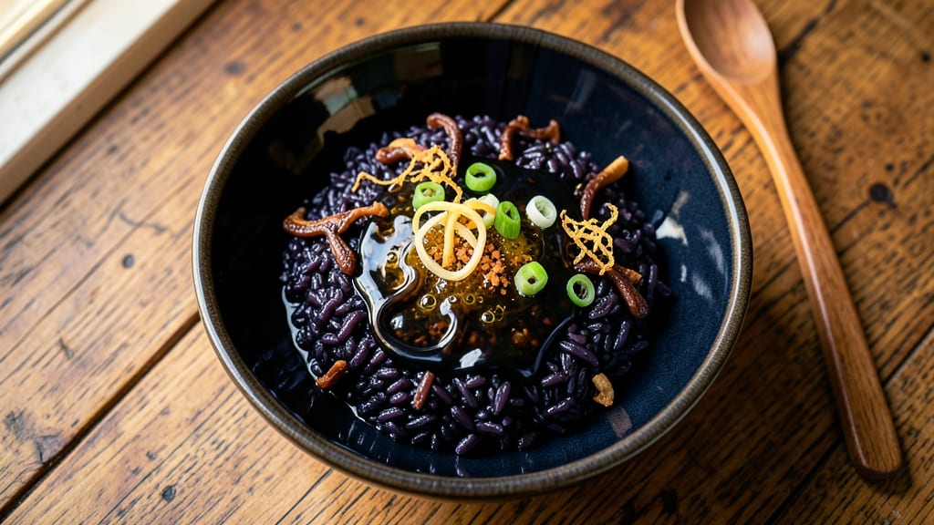 Black Rice With Squid Ink Recipe: Deep Umami Vibrancy in One Pot