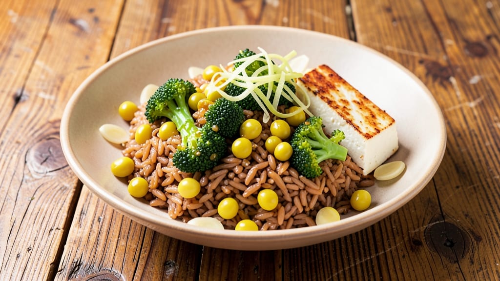 Broccoli Rice Recipe Vegan: Savory Turmeric and Pea-Packed One-Pan Meal