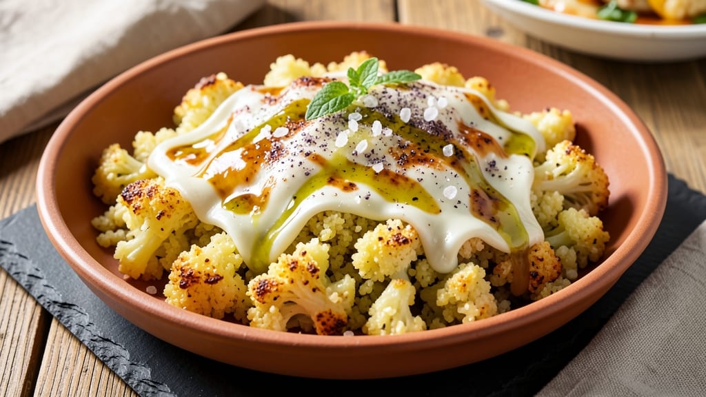 Cauliflower Rice and Cheese Recipe: Crispy-Topped Baked Bites
