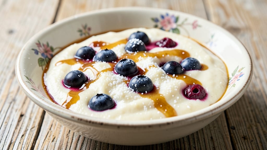 Blueberry Rice Pudding Recipe: Warm Spice and Bursting Berries