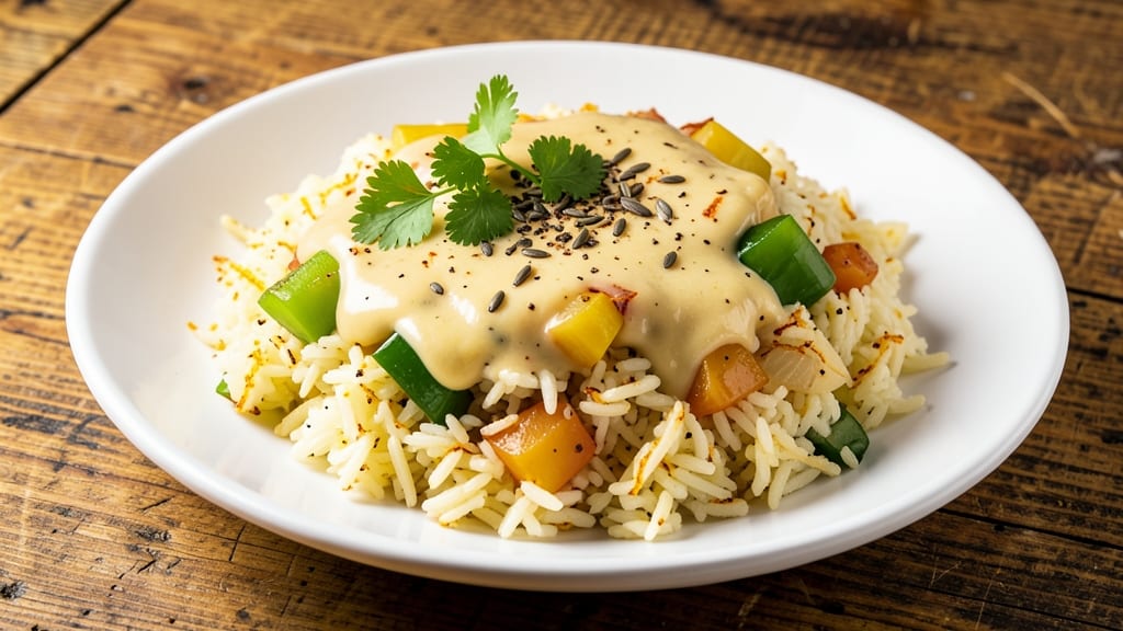 Cajun Yellow Rice Recipe: Spicy Coconut and Celery Crown Crunch