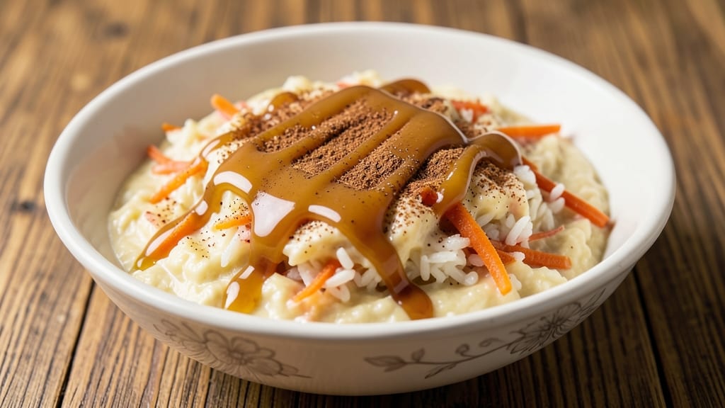 Carrot Rice Pudding Recipe: Spiced Warmth With Vanilla Kiss