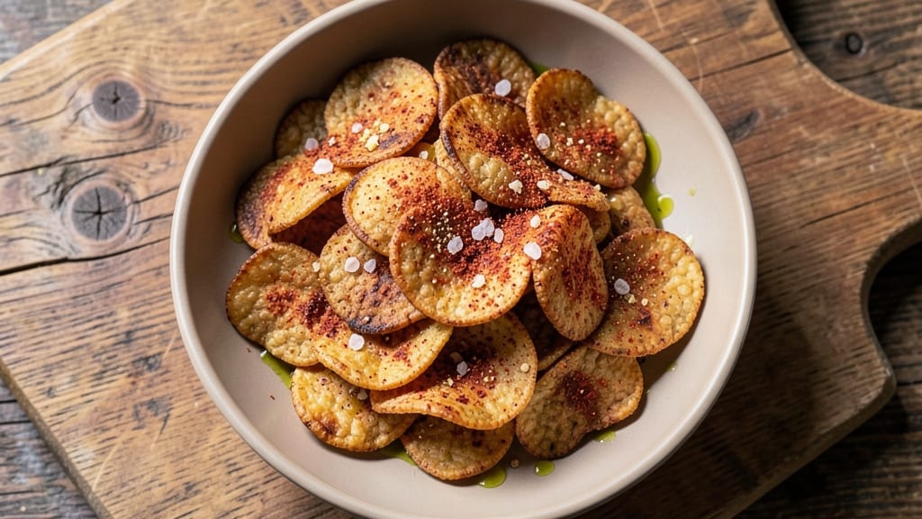 Brown Rice Chips Recipe: Crunchy, Savory Snack Bites in 10 Minutes