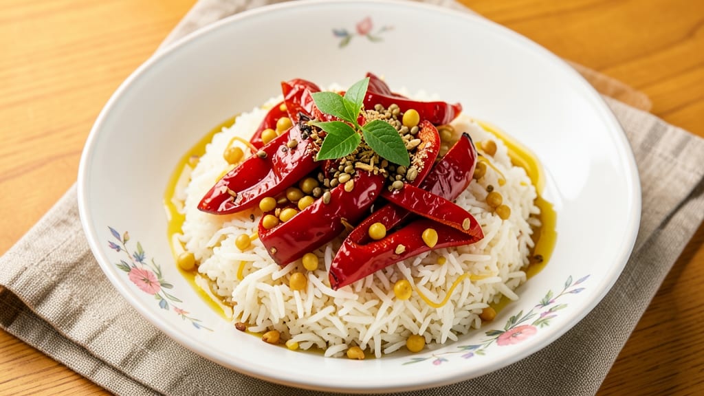Capsicum Rice Recipe Padhuskitchen: Spiced Lentils and Fragrant Basmati Harmony
