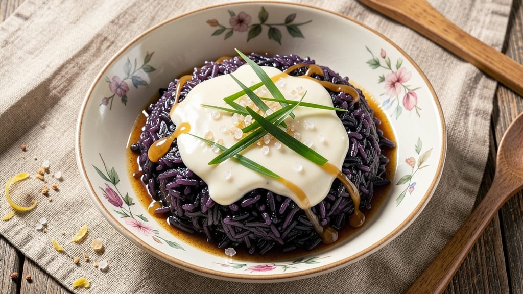 Black Thai Rice Recipe: Coconut Milk and Pandan Leaf Magic