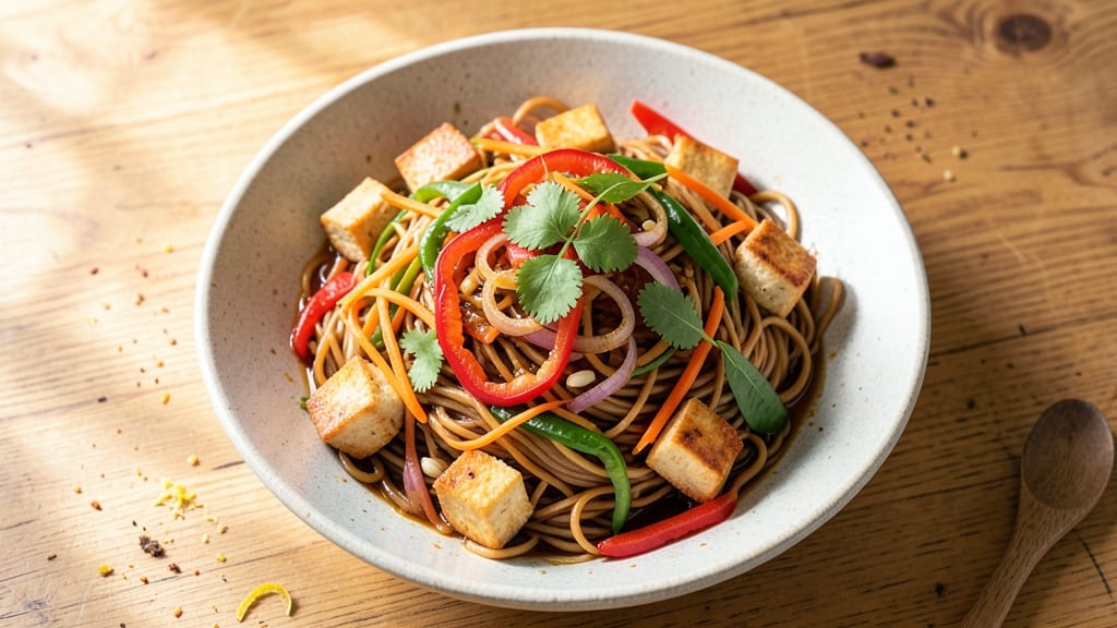 Brown Rice Noodles Recipe Vegetarian: Umami-Packed Stir-Fry in 20 Minutes