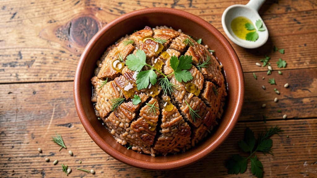 Brown Rice Loaf Recipe: Hearty, Herb-Infused One-Pan Meal